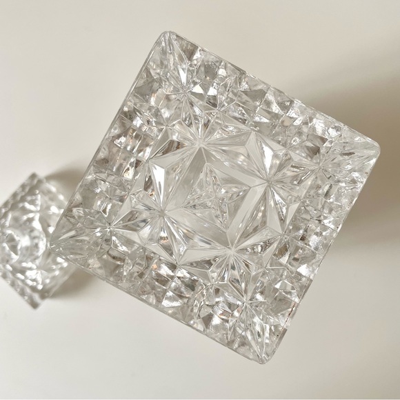 Vintage GDR Heavy Crystal Whisky Decanter Lausitzer Glas Karaffe, 9” - Picture 7 of 7